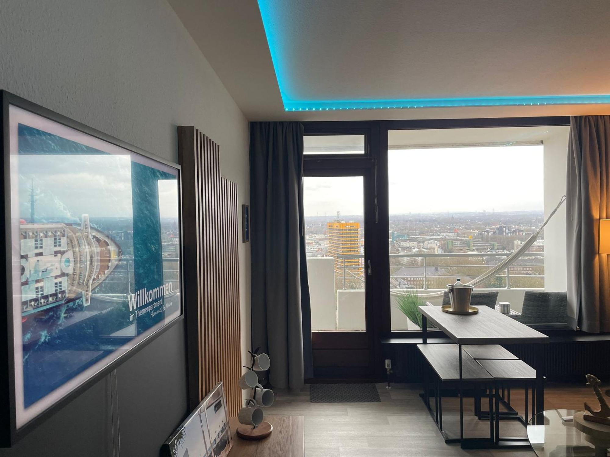 Themenpartment Himmel Und Mehr Penthouse Leilighet Gelsenkirchen Eksteriør bilde