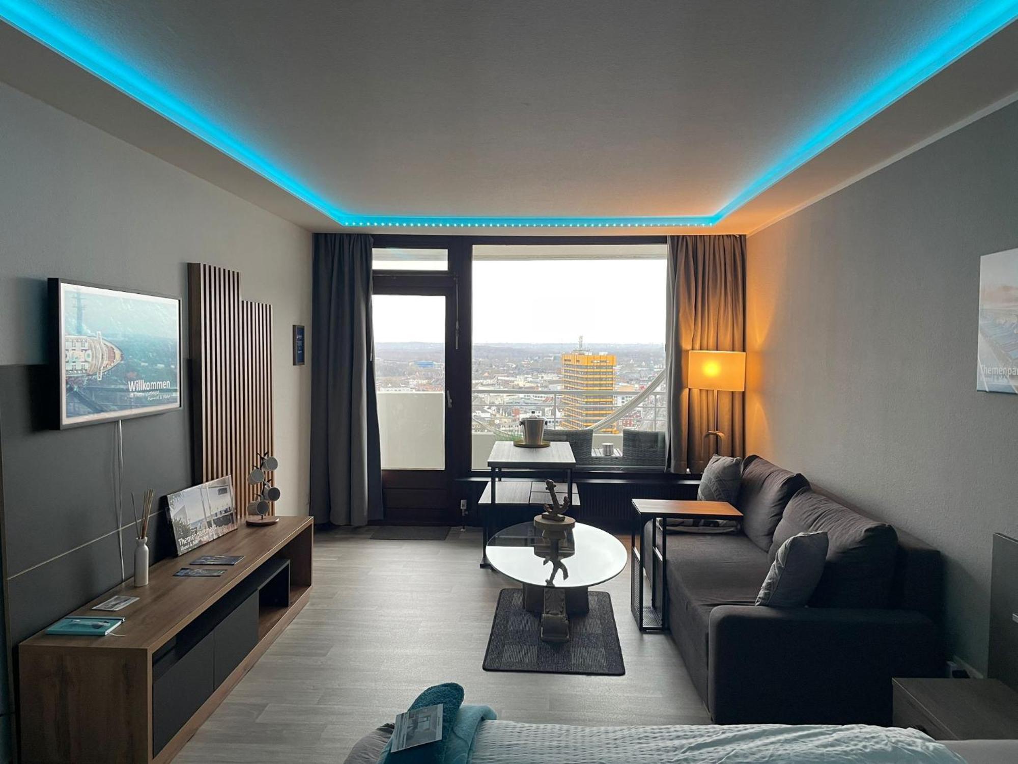 Themenpartment Himmel Und Mehr Penthouse Leilighet Gelsenkirchen Eksteriør bilde